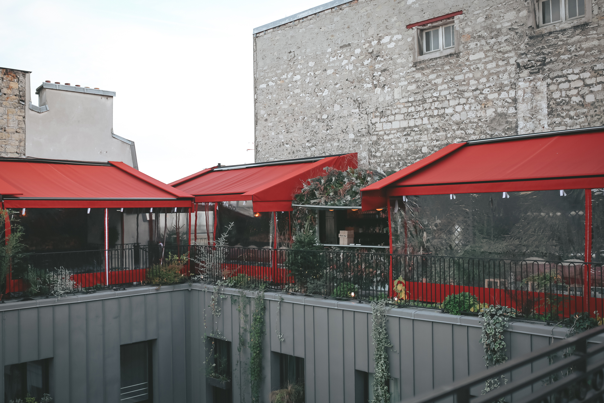 » Rooftop de l’hôtel des Grands Boulevards