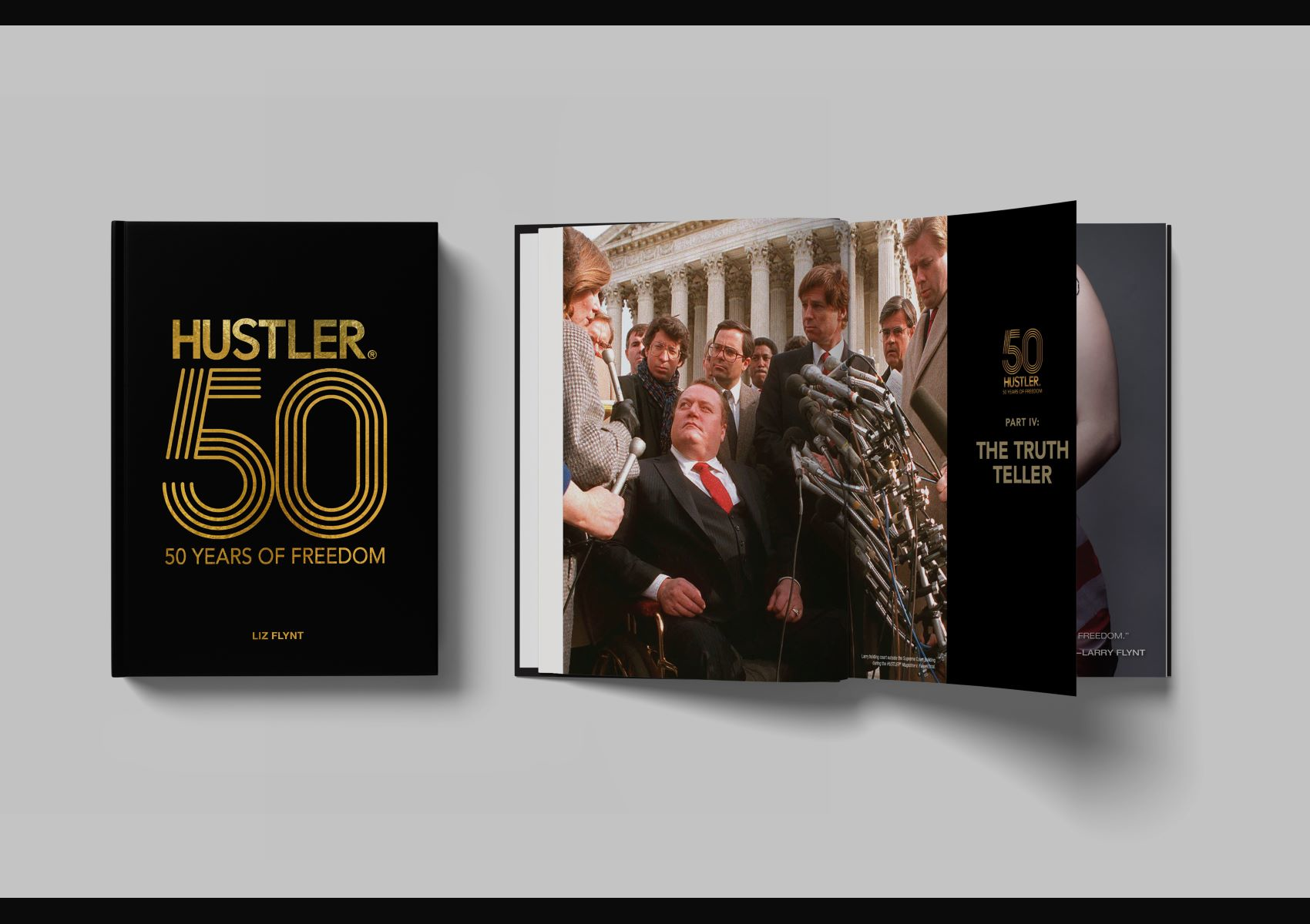 HUSTLER®50・50 YEARS OF FREEDOM