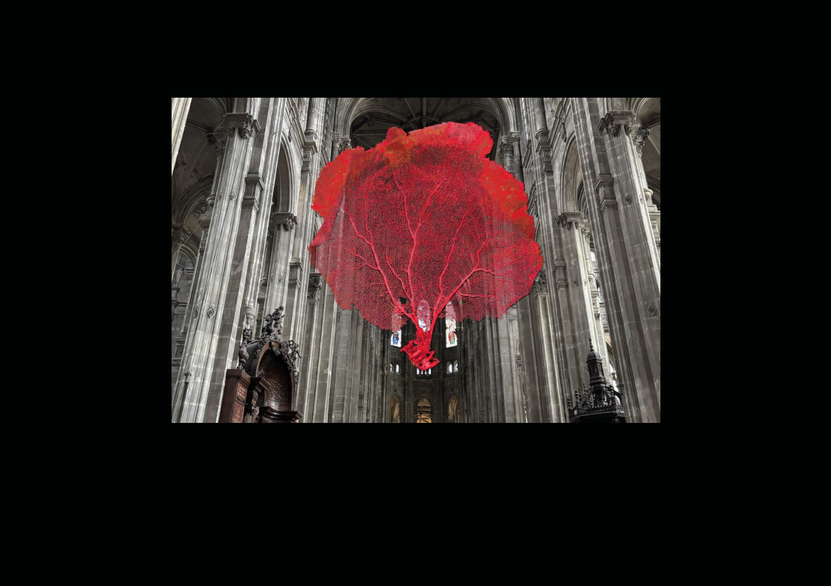 &lsquo;Le Souffle&rsquo; de Lydie Arickx・Église Saint-Eustache