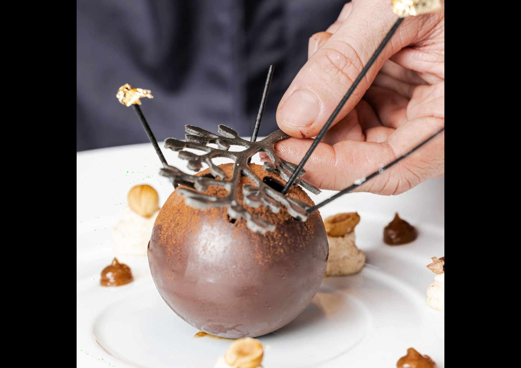 RECETTE・Sphère chocolat by Anthony Gerbeau