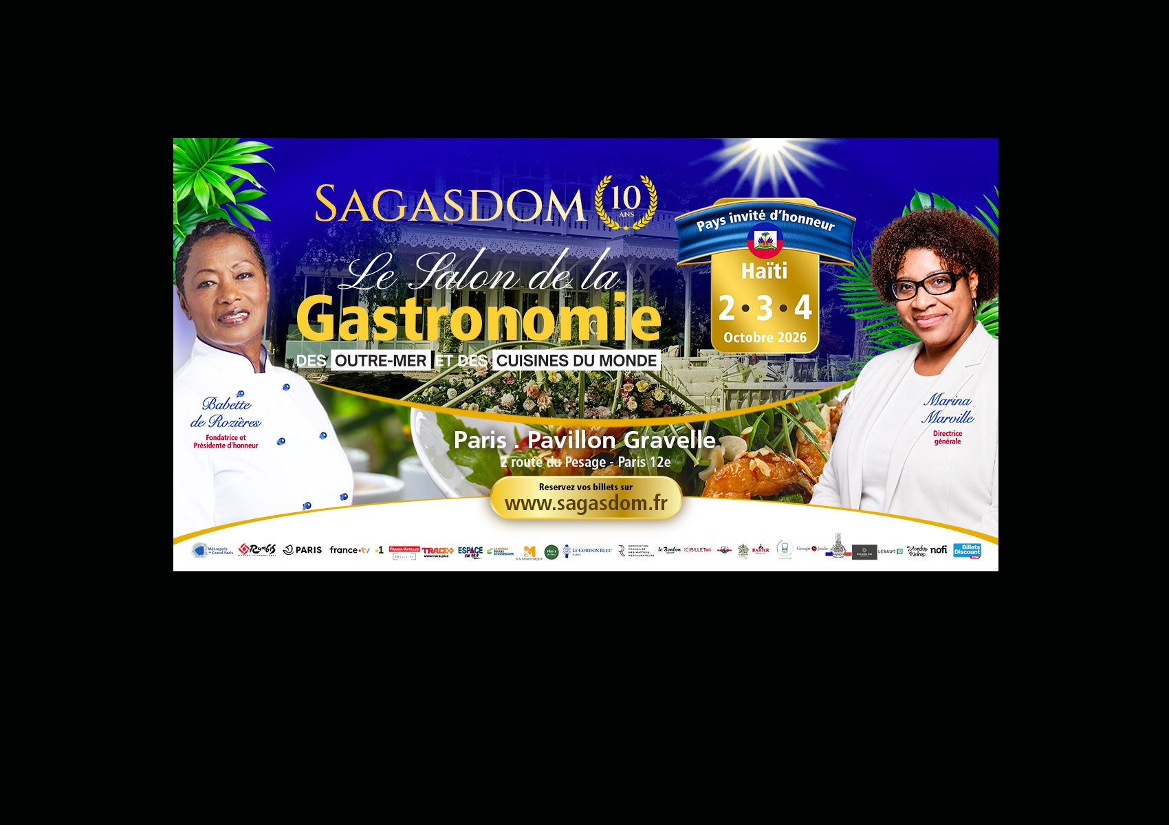 SAGASDOM・Salon de la gastronomie des Outre-Mer